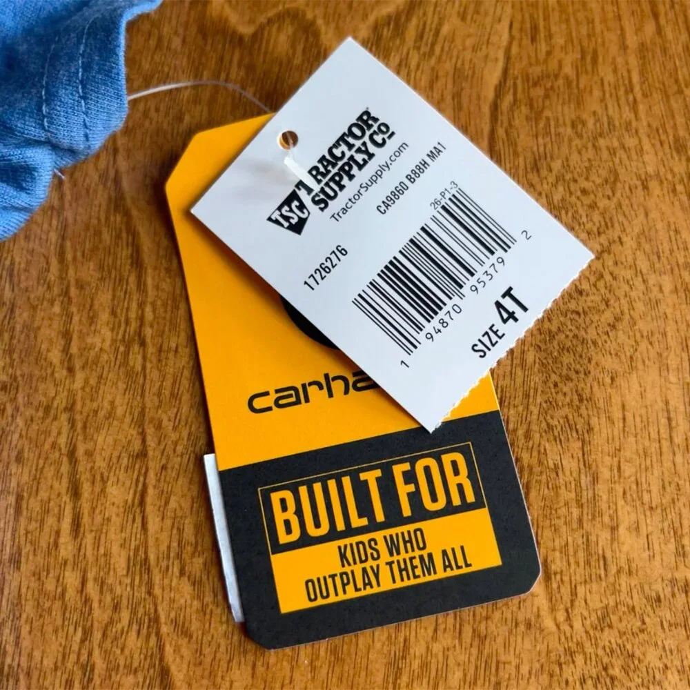 Carhartt celestial horse tee 4T NWT